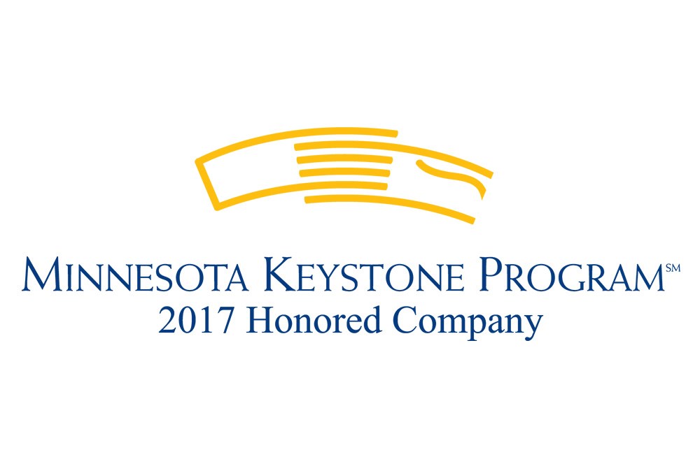 Opus has been named a 2017 Minnesota Keystone Honored Company in the medium category!