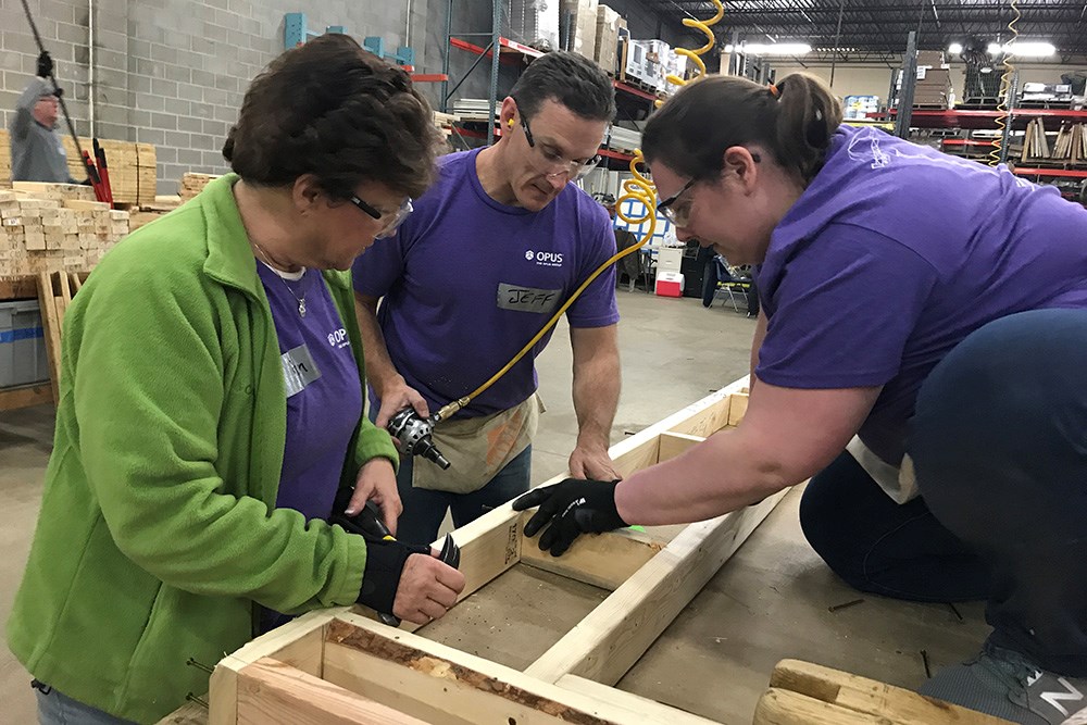 We held the 7th annual Founder's Day on Friday, April 20, with associates company-wide volunteering with local Habitat for Humanity or Rebuilding Together affiliates.