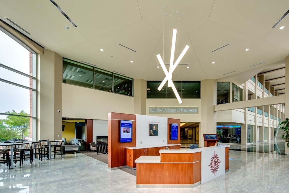 Creighton University's Harper Center was renovated by Opus Design Build and Opus AE Group.