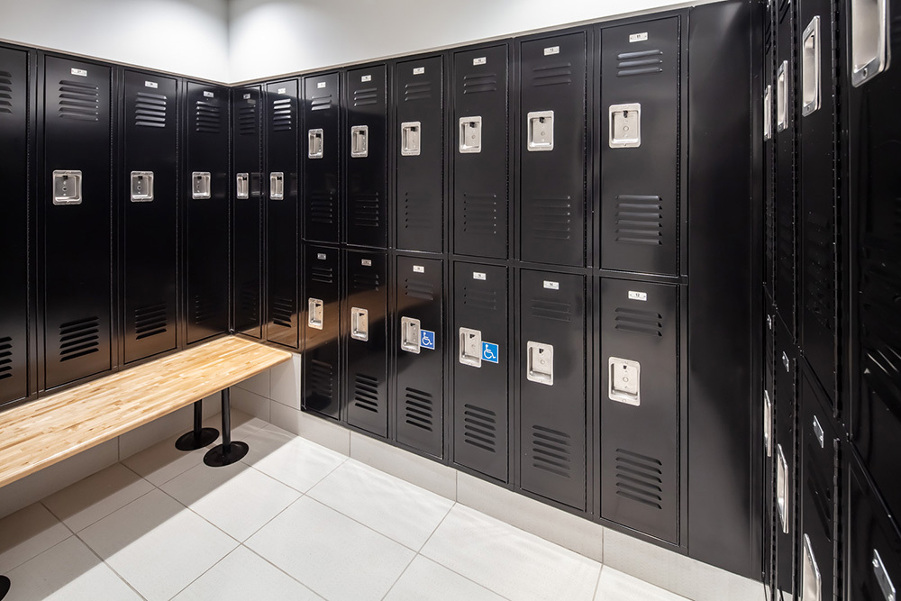 lockers in MoZaic East Offices