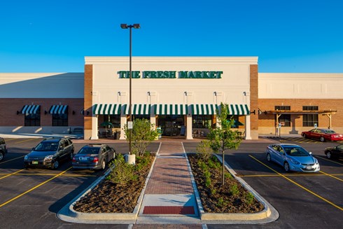 Providing retail options, The Fresh Market fills a need in the Glen Ellyn, Illinois community.