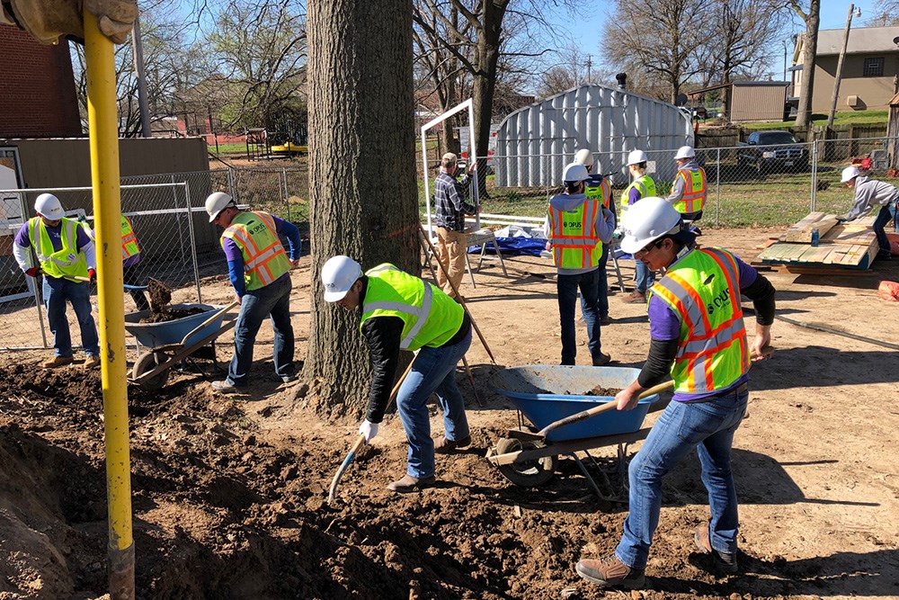We held the 7th annual Founder's Day on Friday, April 20, with associates company-wide volunteering with local Habitat for Humanity or Rebuilding Together affiliates.