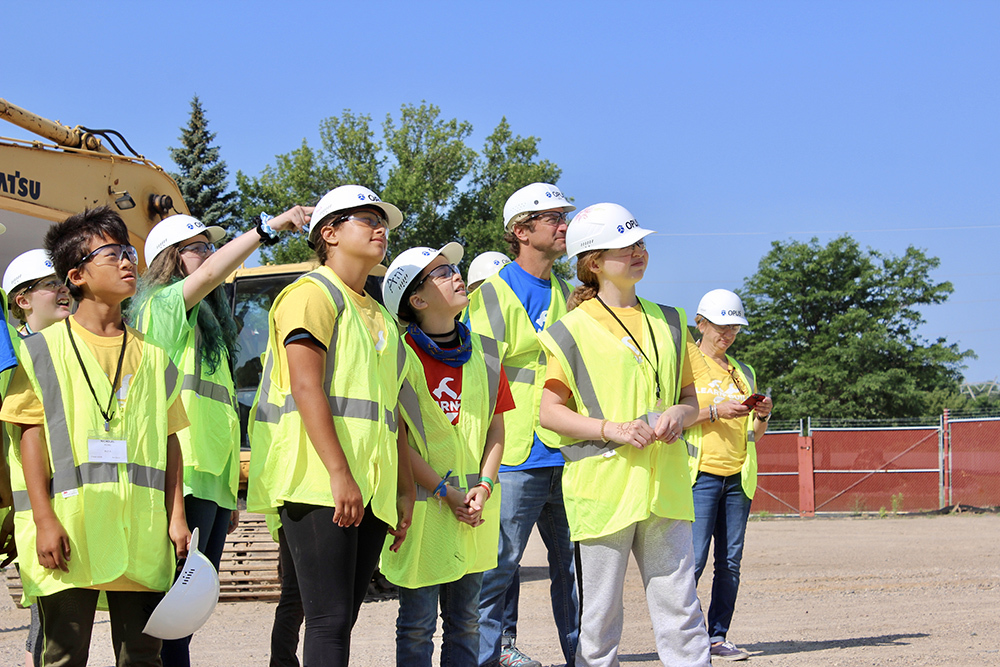 Opus Future Builders Construction Career Pathways Learn2Build Camp