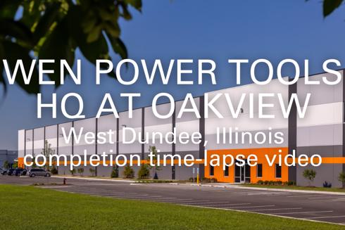 WEN Power Tools HQ at Oakview Corporate Park completion video thumbnail