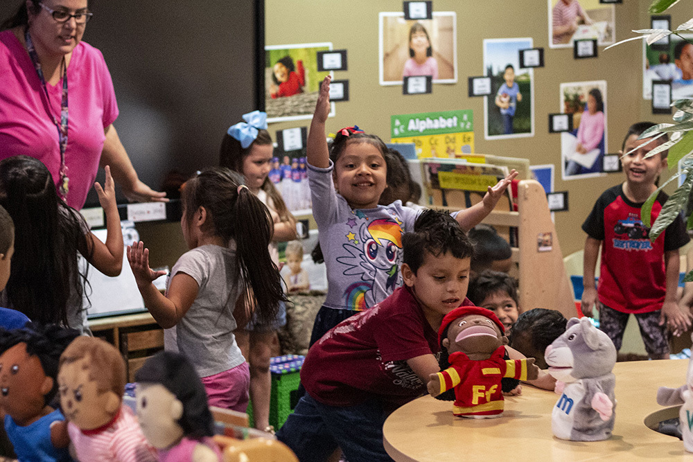 classroom of children at Child Crisis Arizona