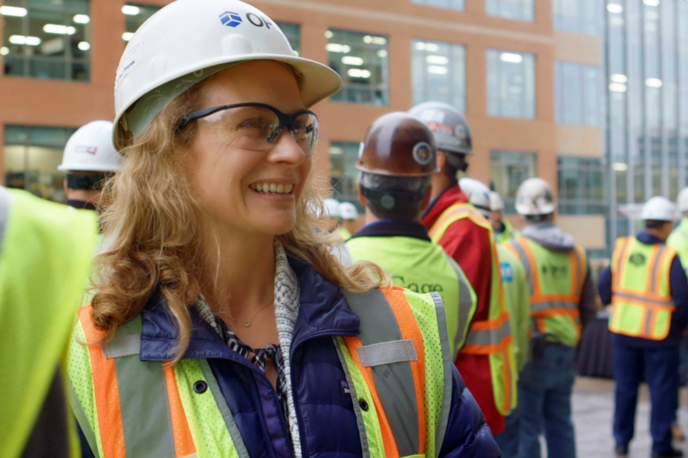 Building Developer Woman Women in Construction & Project Management - Opus