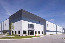 exterior of industrial building