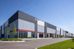 exterior of industrial building