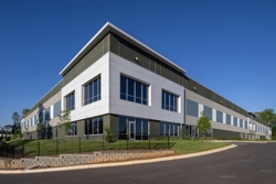 exterior of industrial building