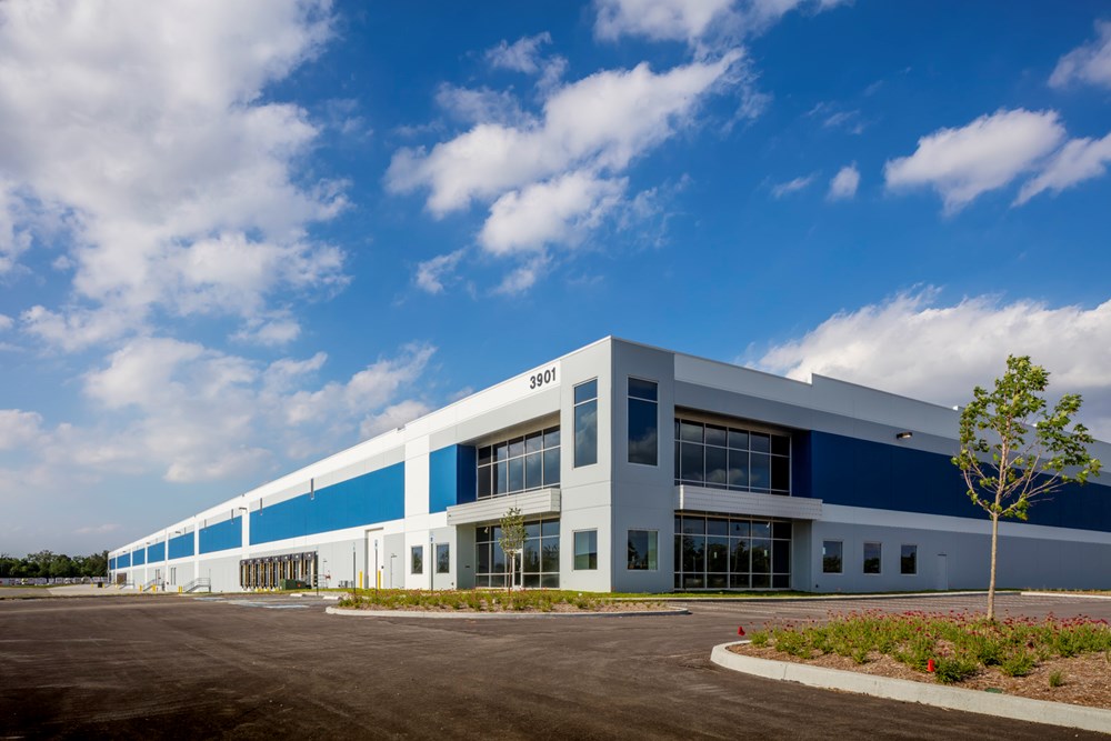 Indianapolis industrial warehouse development by Opus