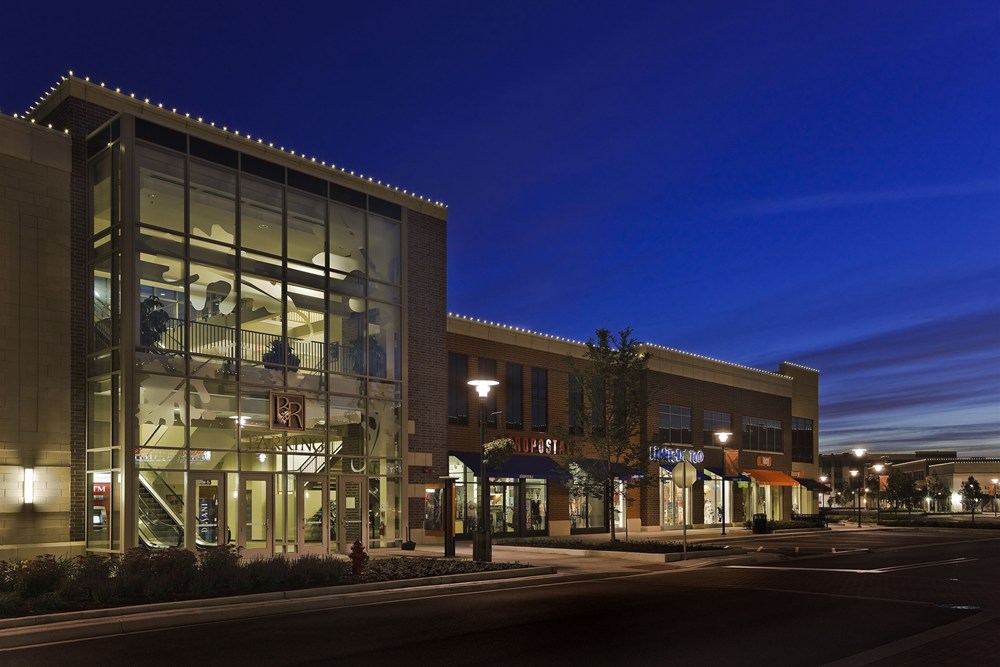 Burr Ridge Village Center, residential development, retail development, mixed-use development