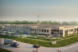 Rendering of Climate by Design International Headquarters facility in Owatonna, Minn.