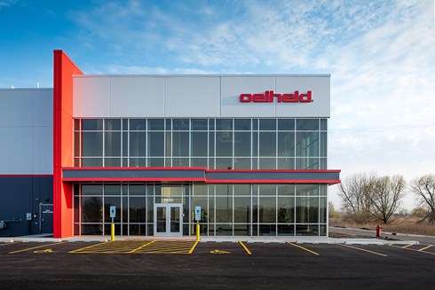 oelheld U.S., Inc. headquarters office and warehouse facility by Opus