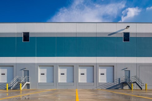 Rickenbacker industrial warehouse facility by Opus Development Company
