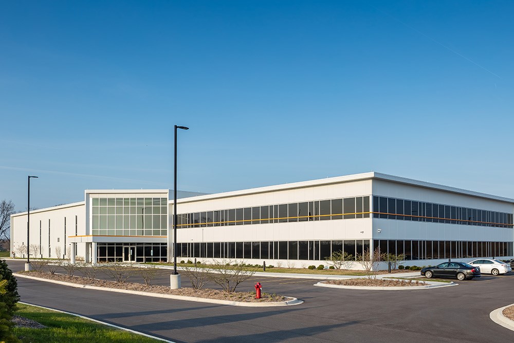 Renishaw North American headquarters by Opus