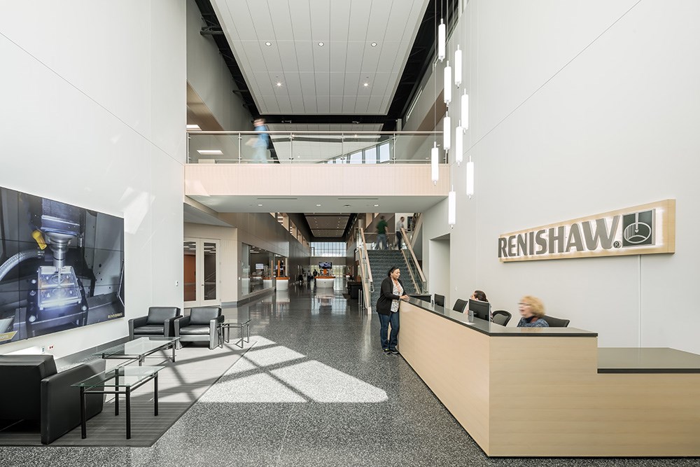 Renishaw North American headquarters by Opus