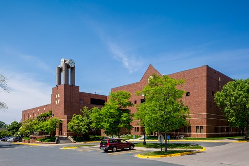 Exterior of St. Kate's University Butler and Fontbonne