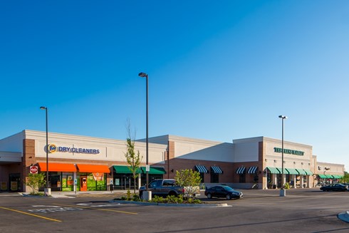 The Opus Group developed and built The Fresh Market Center.